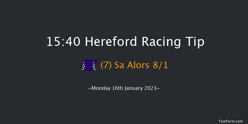 Hereford 15:40 Handicap Hurdle (Class 5) 16f Wed 4th Jan 2023