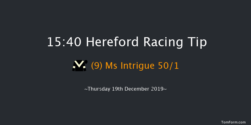 Hereford 15:40 NH Flat Race (Class 5) 16f Sat 14th Dec 2019