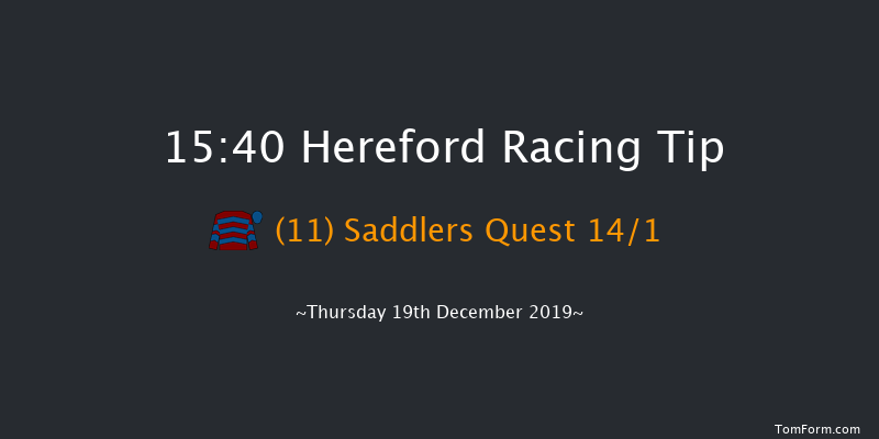 Hereford 15:40 NH Flat Race (Class 5) 16f Sat 14th Dec 2019