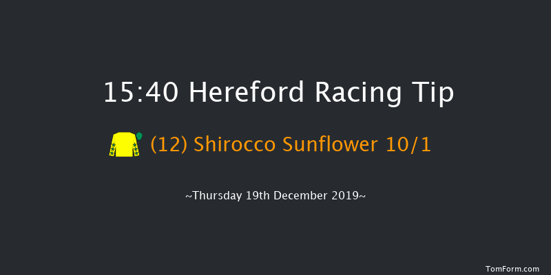 Hereford 15:40 NH Flat Race (Class 5) 16f Sat 14th Dec 2019