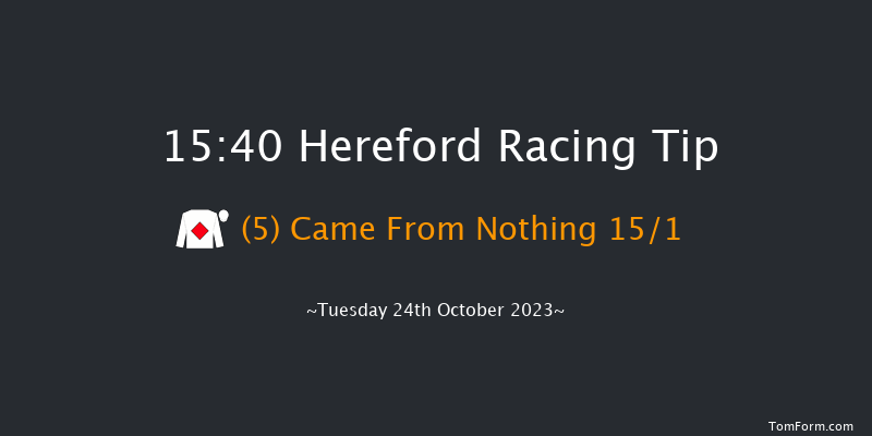 Hereford 15:40 Handicap Hurdle (Class 5) 22f Tue 17th Oct 2023