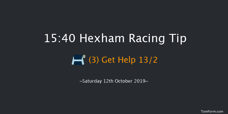Hexham 15:40 Novices Hurdle (Class 4) 16f Fri 4th Oct 2019
