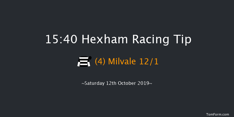 Hexham 15:40 Novices Hurdle (Class 4) 16f Fri 4th Oct 2019