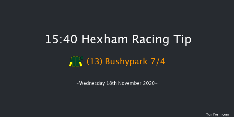 Follow Hexham Racecourse On Twitter Handicap Hurdle Hexham 15:40 Handicap Hurdle (Class 5) 20f Fri 6th Nov 2020