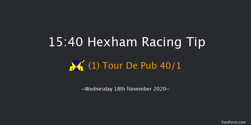 Follow Hexham Racecourse On Twitter Handicap Hurdle Hexham 15:40 Handicap Hurdle (Class 5) 20f Fri 6th Nov 2020