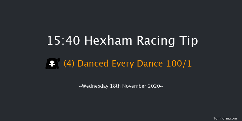 Follow Hexham Racecourse On Twitter Handicap Hurdle Hexham 15:40 Handicap Hurdle (Class 5) 20f Fri 6th Nov 2020
