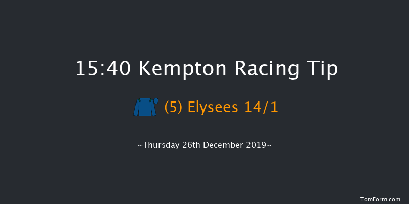 Kempton 15:40 Handicap Hurdle (Class 3) 21f Wed 11th Dec 2019