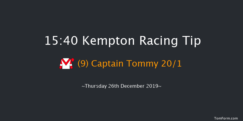 Kempton 15:40 Handicap Hurdle (Class 3) 21f Wed 11th Dec 2019