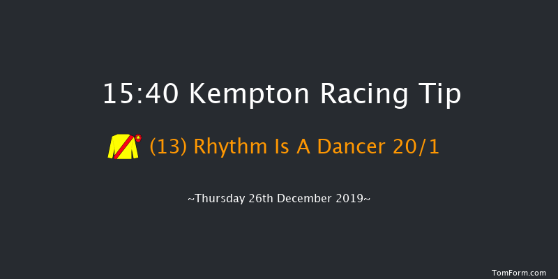 Kempton 15:40 Handicap Hurdle (Class 3) 21f Wed 11th Dec 2019