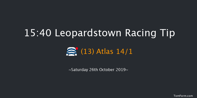 Leopardstown 15:40 Handicap 7f Sat 19th Oct 2019