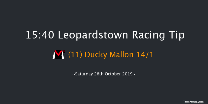 Leopardstown 15:40 Handicap 7f Sat 19th Oct 2019