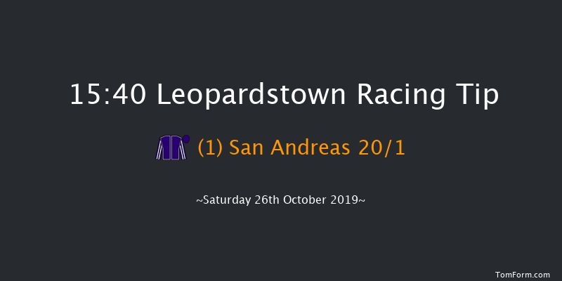 Leopardstown 15:40 Handicap 7f Sat 19th Oct 2019