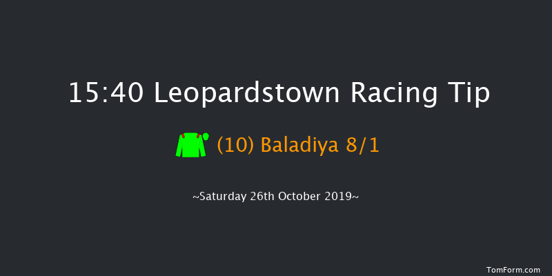 Leopardstown 15:40 Handicap 7f Sat 19th Oct 2019