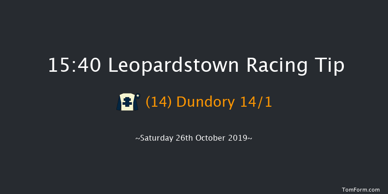Leopardstown 15:40 Handicap 7f Sat 19th Oct 2019