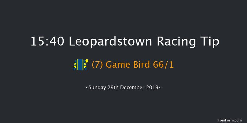 Leopardstown 15:40 NH Flat Race 16f Sat 28th Dec 2019