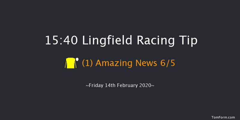 Bombardier British Hopped Amber Beer Novice Stakes Lingfield 15:40 Stakes (Class 5) 7f Sat 8th Feb 2020