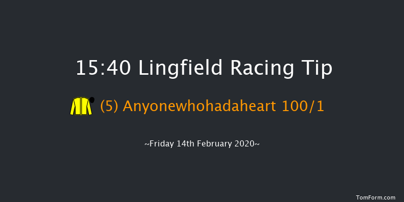Bombardier British Hopped Amber Beer Novice Stakes Lingfield 15:40 Stakes (Class 5) 7f Sat 8th Feb 2020