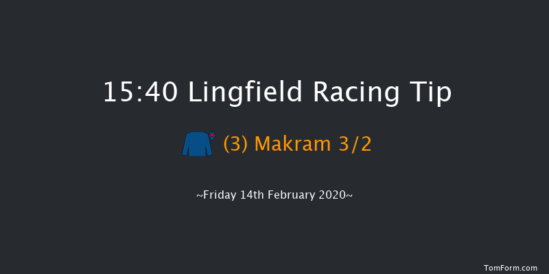 Bombardier British Hopped Amber Beer Novice Stakes Lingfield 15:40 Stakes (Class 5) 7f Sat 8th Feb 2020