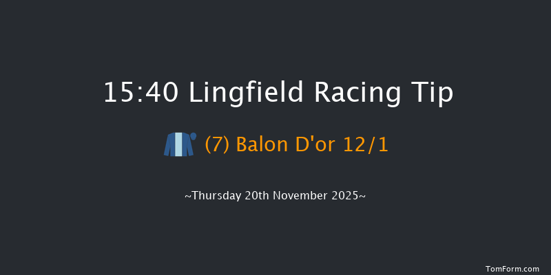Lingfield 15-40 (Class 5) 5f Tue 18th Nov 2025