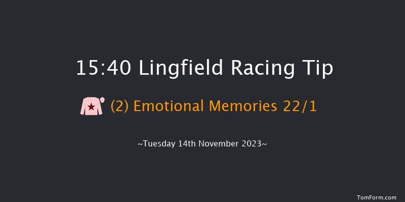 Lingfield 15:40 Handicap Hurdle (Class 5) 23f Tue 7th Nov 2023