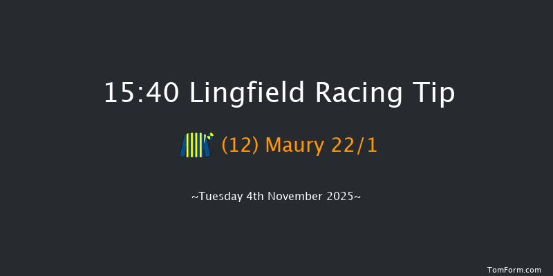 Lingfield 15-40 (Class 6) 8f Mon 27th Oct 2025