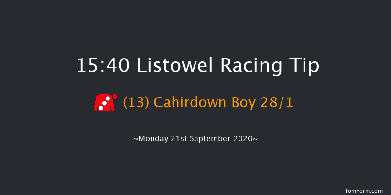 Listowel Handicap Hurdle (80-116) Listowel 15:40 Handicap Hurdle 20f Sun 20th Sep 2020
