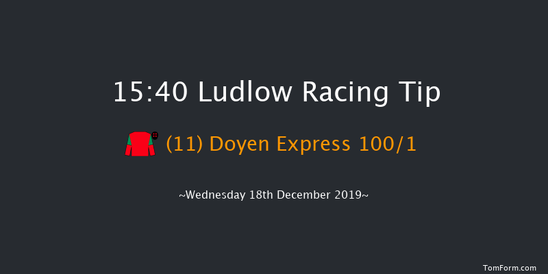 Ludlow 15:40 NH Flat Race (Class 4) 14f Mon 25th Nov 2019