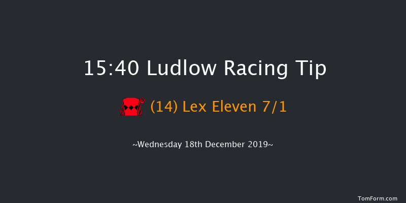 Ludlow 15:40 NH Flat Race (Class 4) 14f Mon 25th Nov 2019
