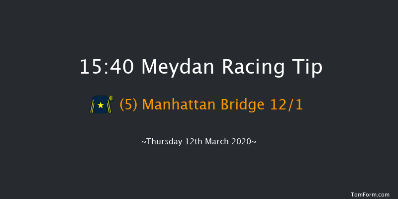 Longines Conquest VHP Ladies Maiden Stakes Meydan 15:40 1m 16 run Longines Conquest VHP Ladies Maiden Stakes Sat 7th Mar 2020