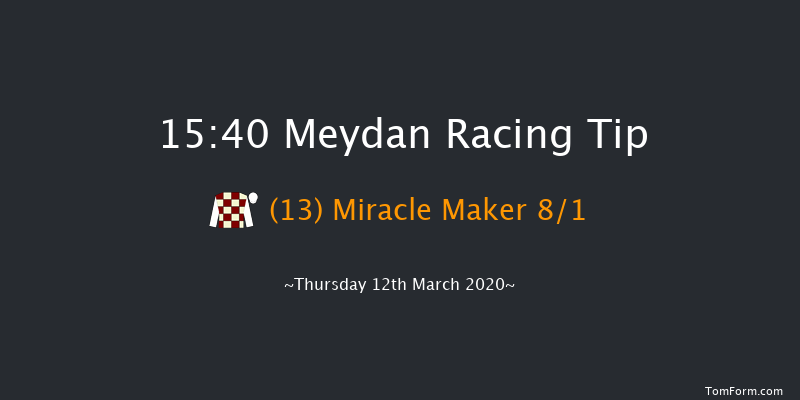 Longines Conquest VHP Ladies Maiden Stakes Meydan 15:40 1m 16 run Longines Conquest VHP Ladies Maiden Stakes Sat 7th Mar 2020