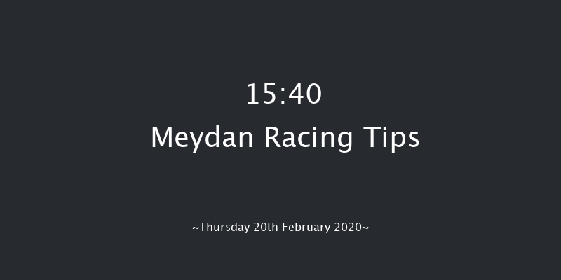 UAE Oaks Sponsored By Range Rover Group 3 Stakes - Dirt Meydan 15:40 1m 1f 6 run UAE Oaks Sponsored By Range Rover Group 3 Stakes - Dirt Thu 13th Feb 2020