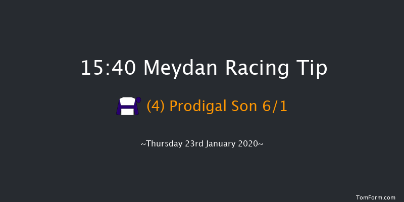 Meydan 15:40 5f 8 run Dubai Dash Sponsored By Jafza  Listed Handicap - Turf Sat 18th Jan 2020