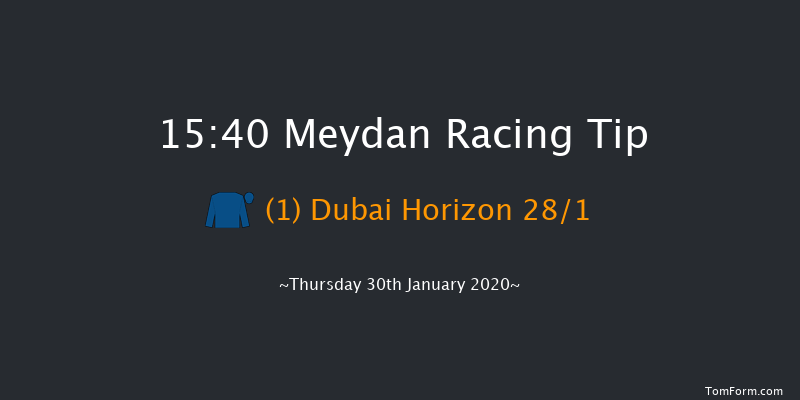 Meydan 15:40 1m 6f 7 run Meydan Cup Sponsored By P & O Marinas Listed Handicap - Turf Thu 23rd Jan 2020