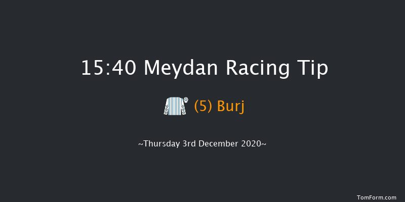 Jebel Ali Port Handicap Meydan 15:40 1m 16 ran Jebel Ali Port Handicap Thu 5th Nov 2020