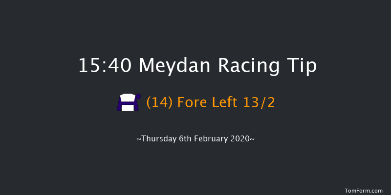 Meydan 15:40 1m 16 run UAE 2000 Guineas Sponsored By Masdar (Group 3) - Dirt Sat 1st Feb 2020