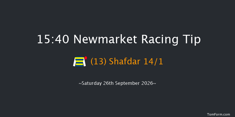 Newmarket 15-40 (Class 2) 9f Fri 25th Sep 2026