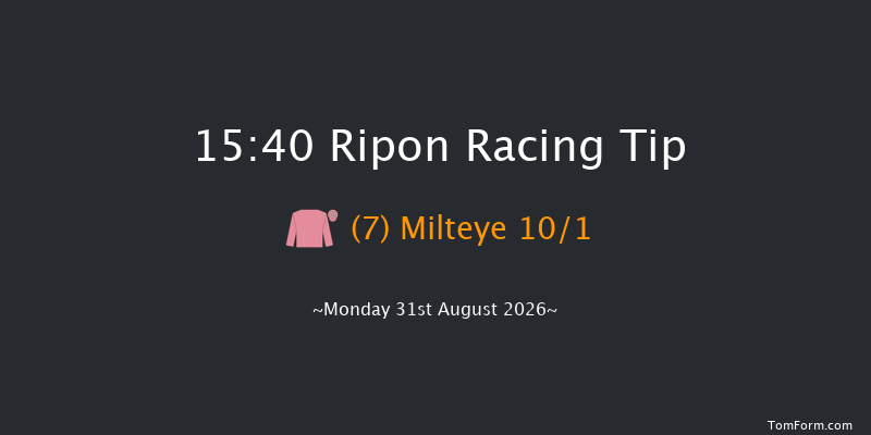 Ripon 15-40 (Class 2) 8f Sat 15th Aug 2026