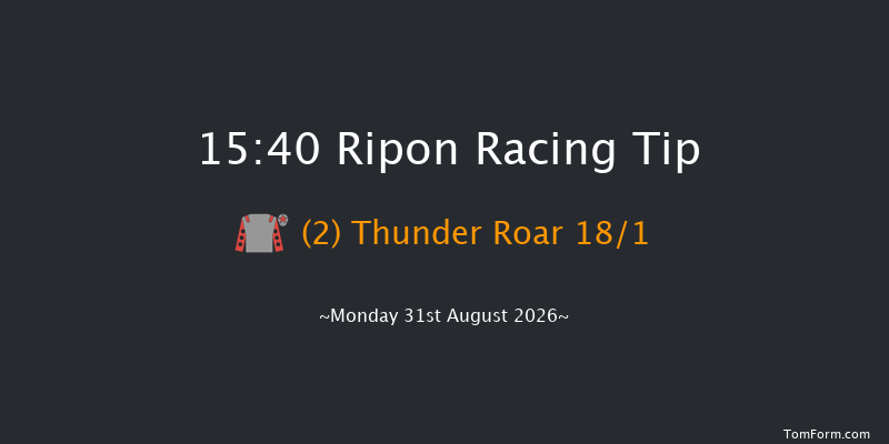 Ripon 15-40 (Class 2) 8f Sat 15th Aug 2026