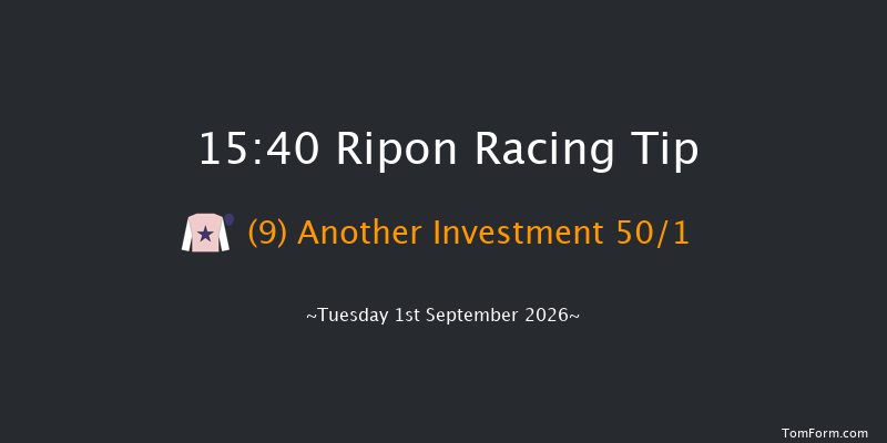 Ripon 15-40 (Class 4) 6f Mon 31st Aug 2026