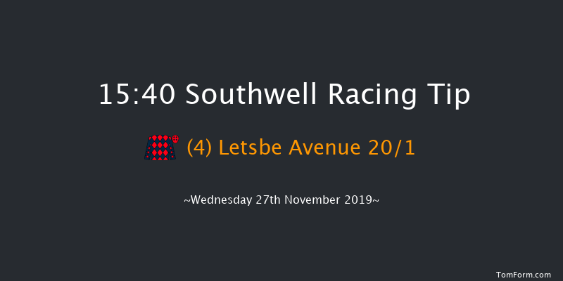 Southwell 15:40 Handicap (Class 6) 6f Tue 26th Nov 2019