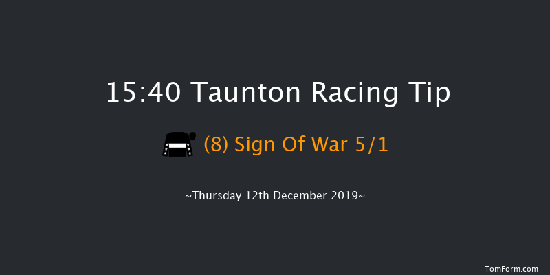 Taunton 15:40 Handicap Hurdle (Class 5) 24f Thu 28th Nov 2019