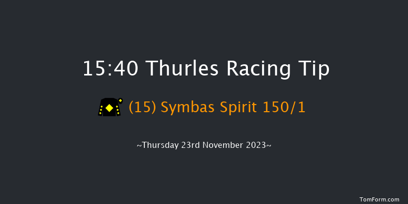 Thurles 15:40 Maiden Hurdle 16f Thu 2nd Nov 2023