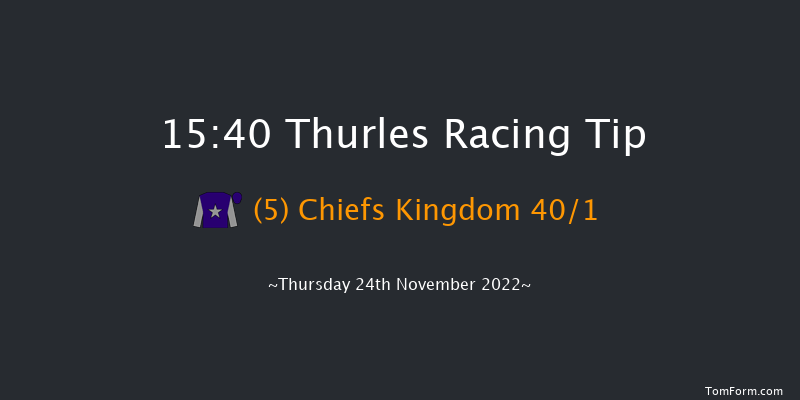 Thurles 15:40 Maiden Hurdle 16f Thu 3rd Nov 2022