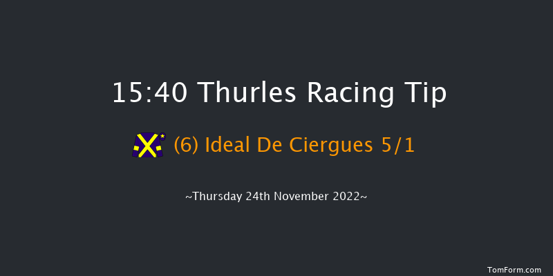 Thurles 15:40 Maiden Hurdle 16f Thu 3rd Nov 2022