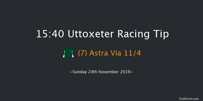 Uttoxeter 15:40 Handicap Hurdle (Class 4) 16f Sat 16th Nov 2019