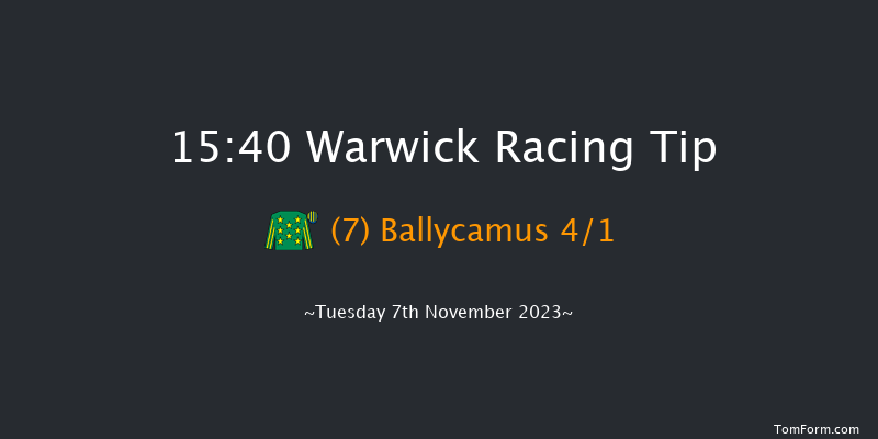Warwick 15:40 Handicap Hurdle (Class 4) 21f Thu 5th Oct 2023