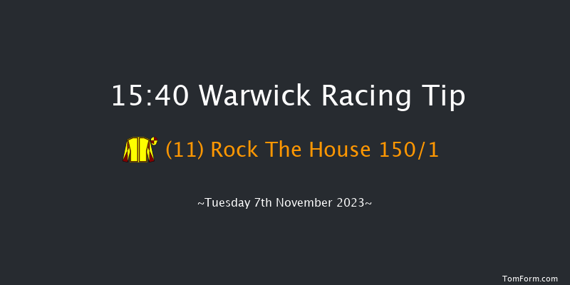 Warwick 15:40 Handicap Hurdle (Class 4) 21f Thu 5th Oct 2023