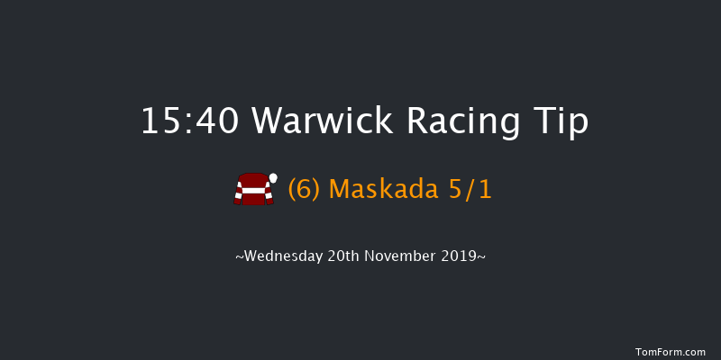 Warwick 15:40 NH Flat Race (Class 5) 14f Fri 8th Nov 2019