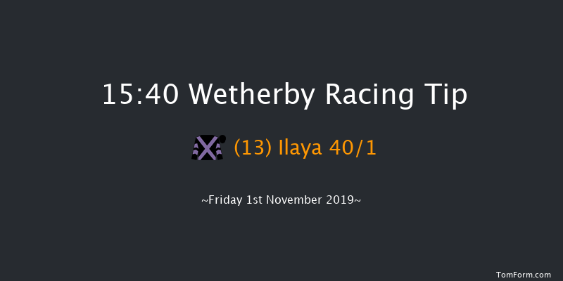 Wetherby 15:40 Handicap Hurdle (Class 3) 16f Wed 16th Oct 2019