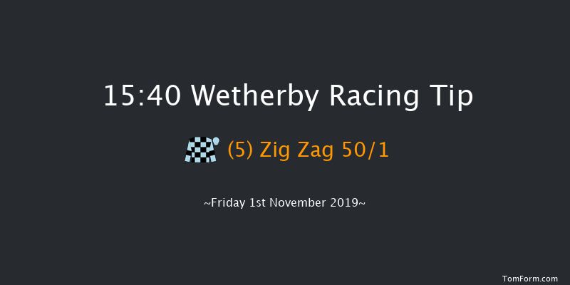 Wetherby 15:40 Handicap Hurdle (Class 3) 16f Wed 16th Oct 2019